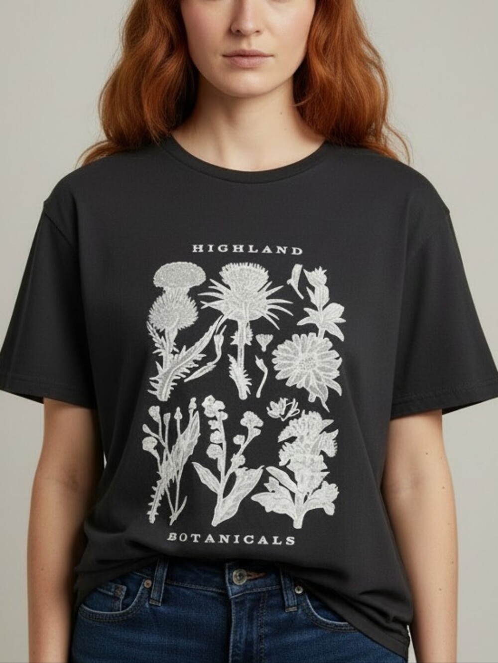 Highland Botanicals Print Tee